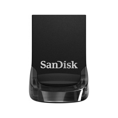 Flash SanDisk USB 3.1 Ultra Fit 128Gb (130Mb/s) Black - зображення 3