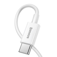 Кабель Baseus Superior Series Fast Charging Data Cable Type-C to iP PD 20W 1.5m White (Цвет White) - фото № 4