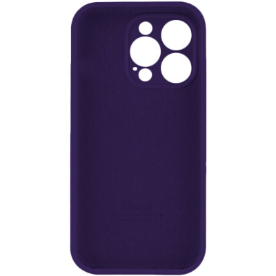 Чохол для смартфона Silicone Full Case AA Camera Protect for Apple iPhone 14 Pro 59,Berry Purple - зображення 2
