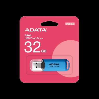 Flash A-DATA USB 2.0 C906 32Gb Water Blue - зображення 3