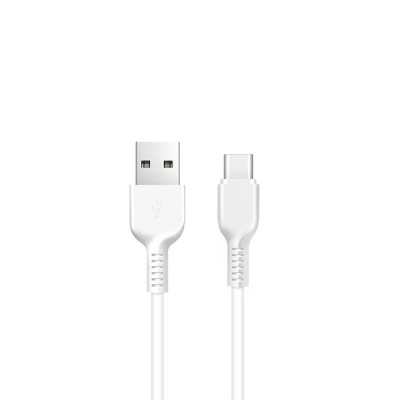 Кабель HOCO X20 USB to Type-C 2A, 3m, PVC, TPE connectors, White - изображение 1