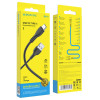 Кабель BOROFONE BX51 Triumph Type-C 1m 3A Black (7073)- № 3
