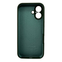 Чохол для смартфона Silicone Full Case AA Camera Protect for Apple iPhone 16 46,Pine Green (Колір Pine Green) - фото № 3