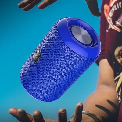 Портативна колонка HOCO HC1 Trendy sound sports wireless speaker Blue - изображение 3