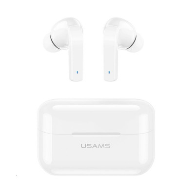 Навушники USAMS-LY06  ANC TWS Earbuds-- LY Series BT5.0 White - зображення 1