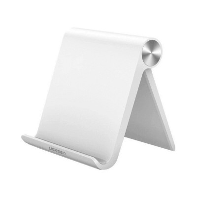 Тримач для телефона UGREEN LP106 Adjustable Portable Stand Multi-Angle (White) (UGR-30285) (UGR-30285) - зображення 1