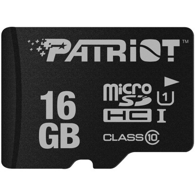 microSDHC (UHS-1) Patriot LX Series 16Gb class 10 - зображення 1