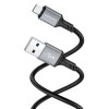 Кабель BOROFONE BX83 Micro Famous silicone charging data cable Black (7073)- № 2