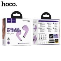 Бездротові навушники HOCO EQ1 Music guide true wireless BT headset Purple (Цвет Фиолетовый) - фото № 4