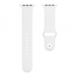 Ремінець для годинника Apple Watch Silicone Classic 38/40/41mm 9.White