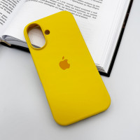 Чохол для смартфона Silicone Full Case AA Open Cam for Apple iPhone 16 33,Canary Yellow (Цвет Canary-Yellow) - фото № 5