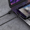 Кабель BOROFONE BX42 USB to Micro 2.4A, 1м, силикон, разъемы TPE, Черный (BX42MB) - изображение 3