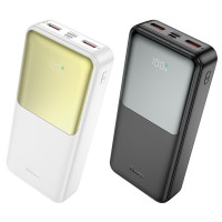 Зовнішній акумулятор HOCO J136A Sirui 22.5W+PD20W fully compatible power bank (20000mAh) White (Цвет Білий) - фото № 4
