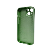 Чохол для смартфона AG Glass Matt Frame Color Logo for Apple iPhone 15 Light Green (Цвет Light Green) - фото № 2