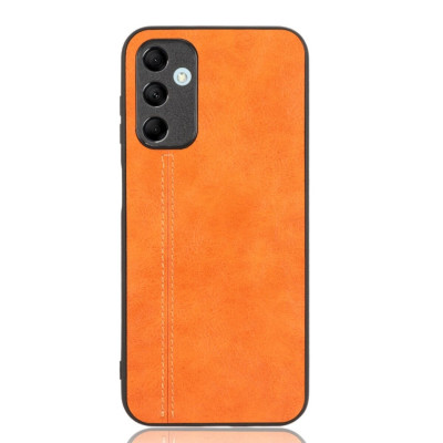 Чохол для смартфона Cosmiс Leather Case for Samsung Galaxy A24 4G Orange (CoLeathSA24Orange) - изображение 1