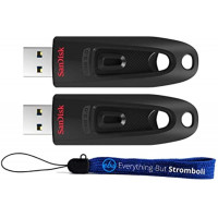 Флеш-накопичувач SanDisk USB 3.0 Ultra 256Gb (130Mb/s) Black (Колір Черный) - фото № 3