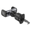 Тримач для мобільного HOCO CA110 pull clip air outlet car holder Black Metal Gray (6931474767189) - зображення 7