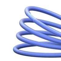 Кабель Baseus CoolPlay Series Fast Charging Cable Type-C to Type-C 100W 1m  Blue (Цвет Синий) - фото № 6
