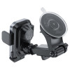 Автотримач для телефона з БЗП ACEFAST D53 wireless charging car holder with electric clamp for dashboard Black (Black)- № 4