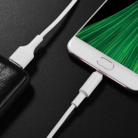 Кабель HOCO X25 USB to Micro 2A, 1m, PVC, PVC connectors, White (Цвет Білий) - фото № 6