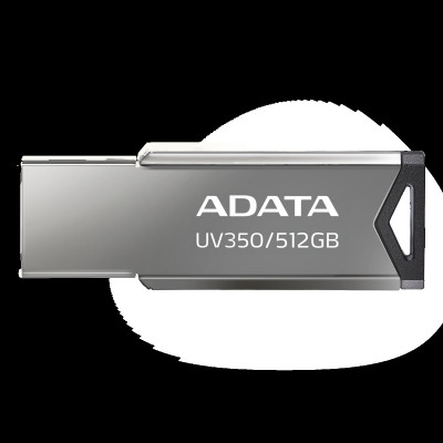 Flash A-DATA USB 3.2 UV 350 512Gb Silver - изображение 1