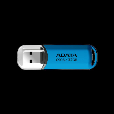 Flash A-DATA USB 2.0 C906 32Gb Water Blue - зображення 1