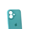 Чохол для смартфона Silicone Full Case AA Camera Protect for Apple iPhone 16 17,Sea Blue (Sea-Blue)- № 5