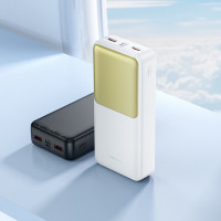 Зовнішній акумулятор HOCO J136A Sirui 22.5W+PD20W fully compatible power bank (20000mAh) White (Цвет Білий) - фото № 5