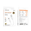 Перехідник BOROFONE BV22 Lemon external sound card USB-A to 3.5 White (7068)- № 2