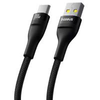Кабель Baseus Flash 2 Charging Cable USB to USB-C 100W 2m Cluster Black (Колір Cluster Black) - фото № 4