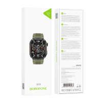 Смарт-годинник BOROFONE BD9 Smart sports watch (call version) Green (Цвет Зелёный) - фото № 4