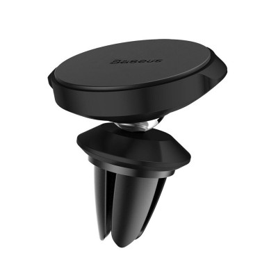 Тримач для мобiльного Baseus Small Ears Magnetic Air Outlet Type Black (SUER-A01) - зображення 2