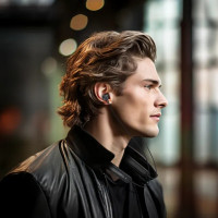 Бездротові навушники HOCO ES70 Armour neck-mounted BT earphones Black (Цвет 7073) - фото № 4