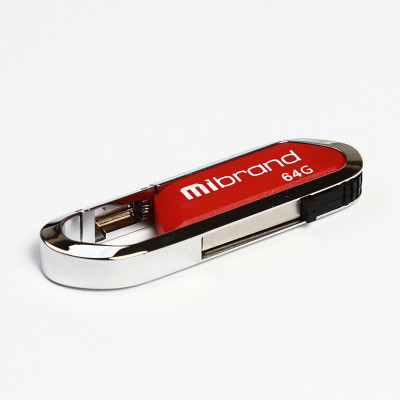 Flash Mibrand USB 2.0 Aligator 64Gb Dark Red - изображение 1