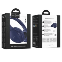 Бездротові навушники HOCO W40 Mighty BT headphones Blue (Колір Синий) - фото № 6