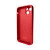Чохол для смартфона AG Glass Matt Frame Color Logo for Apple iPhone 12 Coke Red (Coke Red)- № 2