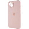 Чохол для смартфона Silicone Full Case AA Camera Protect for Apple iPhone 15 15,Pink Sand (Pink Sand)- № 3