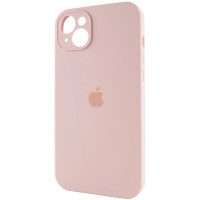 Чохол для смартфона Silicone Full Case AA Camera Protect for Apple iPhone 15 15,Pink Sand (Колір Pink Sand) - фото № 3