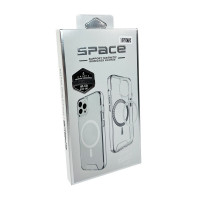 Чохол для смартфона Space Magnetic for Apple iPhone 16 Pro Max Transparent (Цвет 66120) - фото № 6
