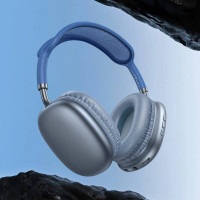 Бездротові навушники BOROFONE BO22 Plus Elegant BT headphones Sky Blue (Цвет Sky Blue) - фото № 3