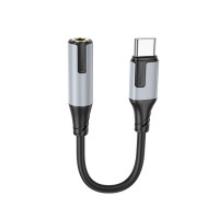 Перехідник BOROFONE BV19 Creator digital audio converter Type-C to 3.5mm Black
