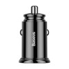 Автомобільний зарядний пристрій Baseus Circular Plastic A+C 30W Black (CCALL-YS01) - зображення 5