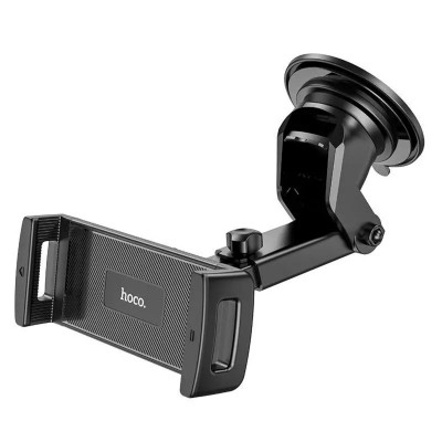 Тримач для мобільного HOCO CA120 Prospering center console car holder for tablets Black - изображение 3