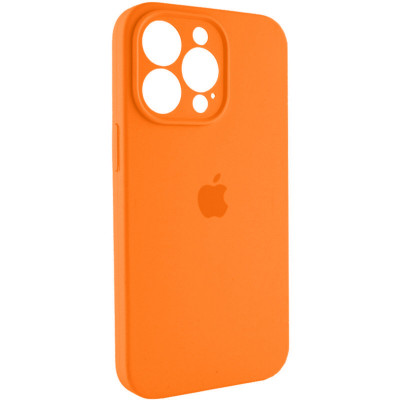 Чохол для смартфона Silicone Full Case AA Camera Protect for Apple iPhone 15 Pro 52,Orange (FullAAi15P-52) - зображення 2