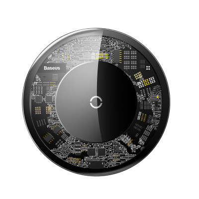Бездротовий зарядний пристрій Baseus Simple Wireless Charger Crystal - изображение 1