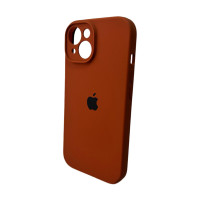 Чохол для смартфона Silicone Full Case AA Camera Protect for Apple iPhone 15 42,Saddle Brown (Цвет Saddle-Brown) - фото № 4