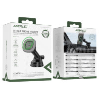 Автотримач для телефона з БЗП ACEFAST D47 magnetic wireless charging car holder for dashboard Black (Колір Black) - фото № 2