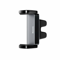Автотримач для телефона Baseus Steel Cannon Air Outlet Car Mount Black (Цвет Черный) - фото № 4
