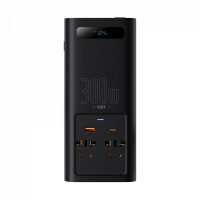Автомобільний інвертор Baseus IGBT Power Inverter 300W (220V CN/EU ) Black (Колір Черный) - фото № 2