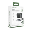 Мережевий зарядний пристрій ACEFAST A17 65W GaN multi-function HUB charger set Black (7073)- № 2